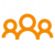 CustomerLoyalty_96px_Icon customer loyalty icon - orange